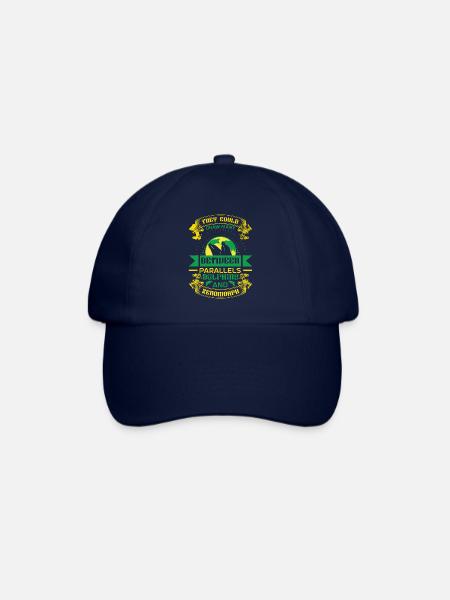 ZWISCHEN PARALLELEN DELFINE - Baseballkappe - Blau/Blau