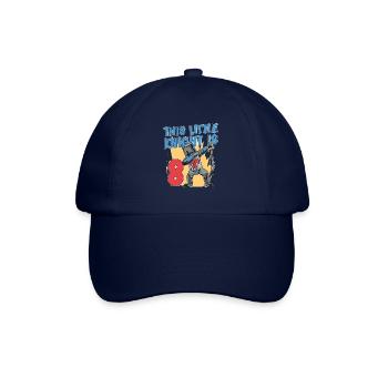 Knight Birthday 8th Knight Birthday Party - Baseball Cap - blue/blue - Front