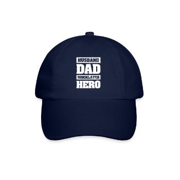 Mari Papa Maçon Héros Maçon Maçon - Casquette classique - bleu/bleu - Devant