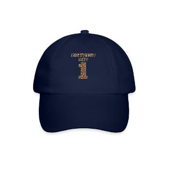 Mignon 1er cadeau d’anniversaire 1 an bâtiment en bloc - Casquette classique - bleu/bleu - Devant