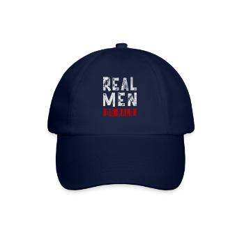Being Bald Bald Guy With A Beard Bald Dad - Baseball Cap - blue/blue - Front