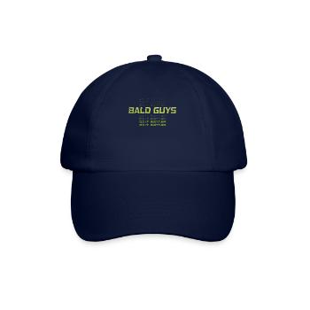 Being Bald Bald Guy With A Beard Bald Dad - Baseball Cap - blue/blue - Front