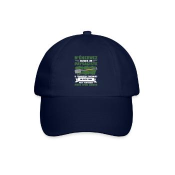 N'Énervez Jamais Un Paysagiste Il Trouvera - Casquette classique - bleu/bleu - Devant