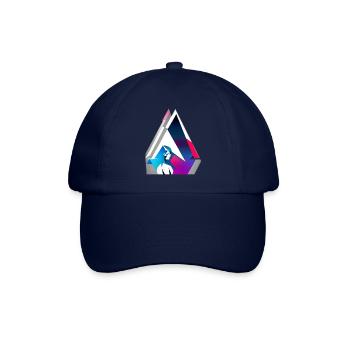 Woman wondering - Baseball Cap - blue/blue - Front