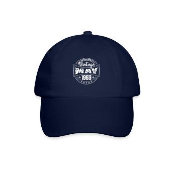 Mai 1993. Geburtstagsgeschenk Mai 1993. Mai - Baseballkappe - Blau/Blau - Vorne
