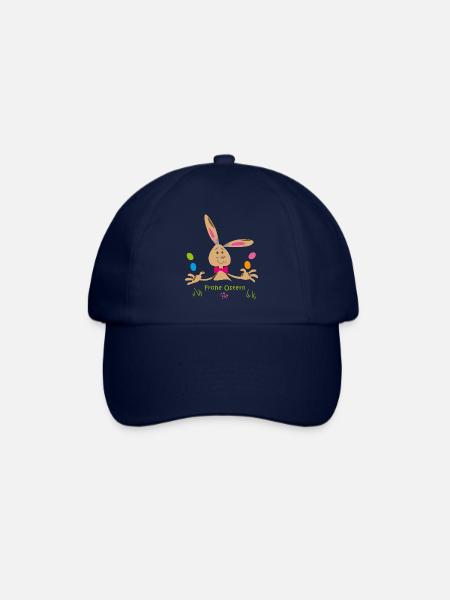 frohe Ostern - Baseballkappe - Blau/Blau