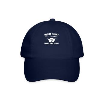 Ich bin die verrückte Reha-Krankenschwester, vor der sie dich gewarnt haben - Baseballkappe - Blau/Blau - Vorne