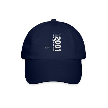 22nd Birthday Man Legendary May Vintage 2001 - Baseball Cap - blue/blue - Front