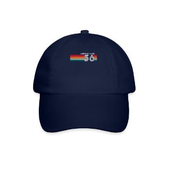 Génial depuis 1956 67e anniversaire Cadeaux 67 ans - Casquette classique - bleu/bleu - Devant