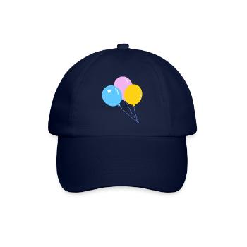 Cute colorful party balloon - Baseball Cap - blue/blue - Front