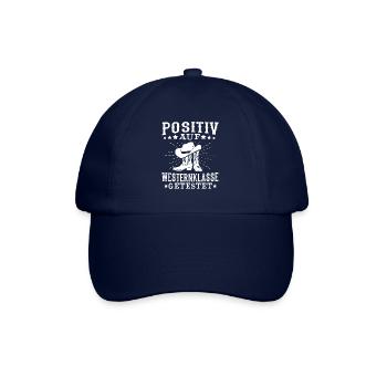 Positiv auf Westernklasse getestet Cowboy Country - Baseballkappe - Blau/Blau - Vorne