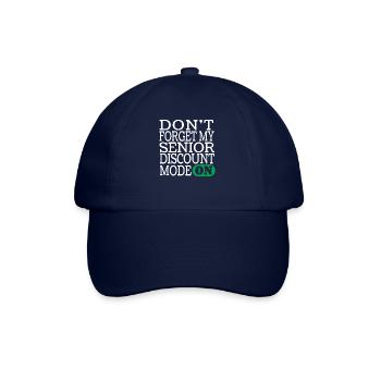 Pension de retraité drôle - Casquette classique - bleu/bleu - Devant