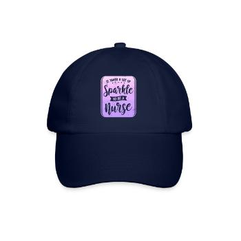 Il faut beaucoup d’éclat pour être infirmière infirmière infirmière - Casquette classique - bleu/bleu - Devant