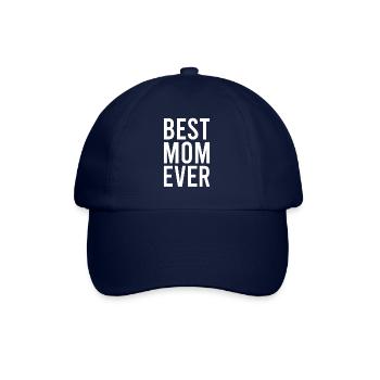 Drôle de plus grand t-shirt de maman - Meilleure chemise de maman de tous les temps - - Casquette classique - bleu/bleu - Devant