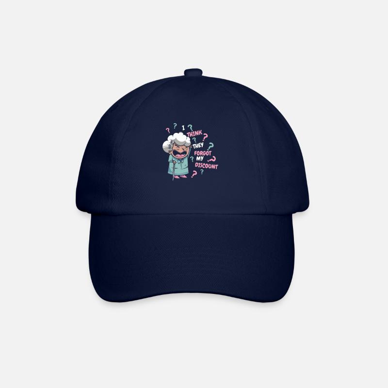 Rentner Rente Humor - Baseballkappe - Blau/Blau