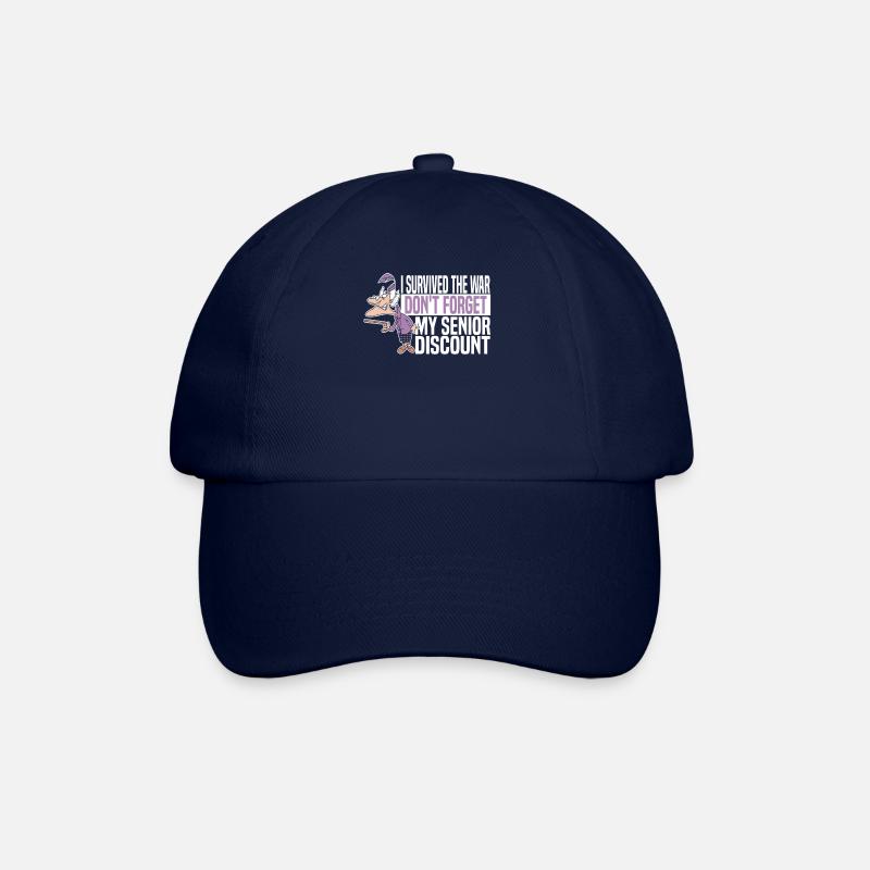 Rentner Rente Humor - Baseballkappe - Blau/Blau