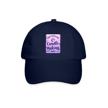 J’aime vraiment faire des bougies Okay Craft - Casquette classique - bleu/bleu - Devant