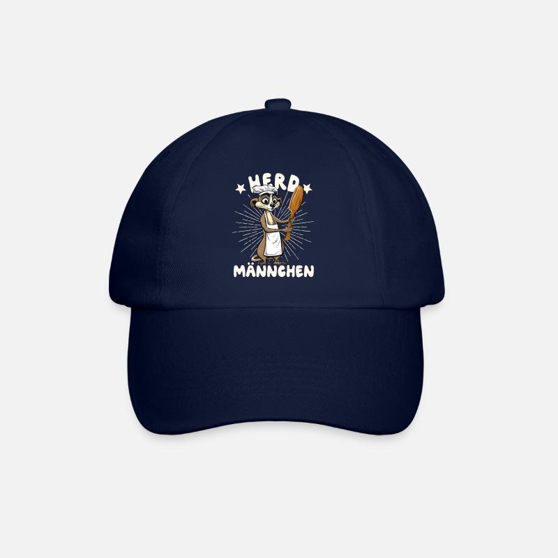 Herdmännchen Erdmännchen Koch - Baseballkappe - Blau/Blau
