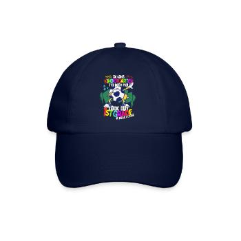 Adieu Maternelle 1ère année Retour à l’école Football - Casquette classique - bleu/bleu - Devant