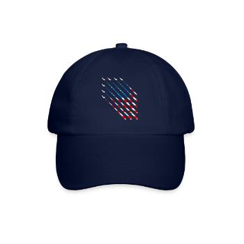 4. Juli Patriotische Hemden für Mem - USA - Baseballkappe - Blau/Blau - Vorne