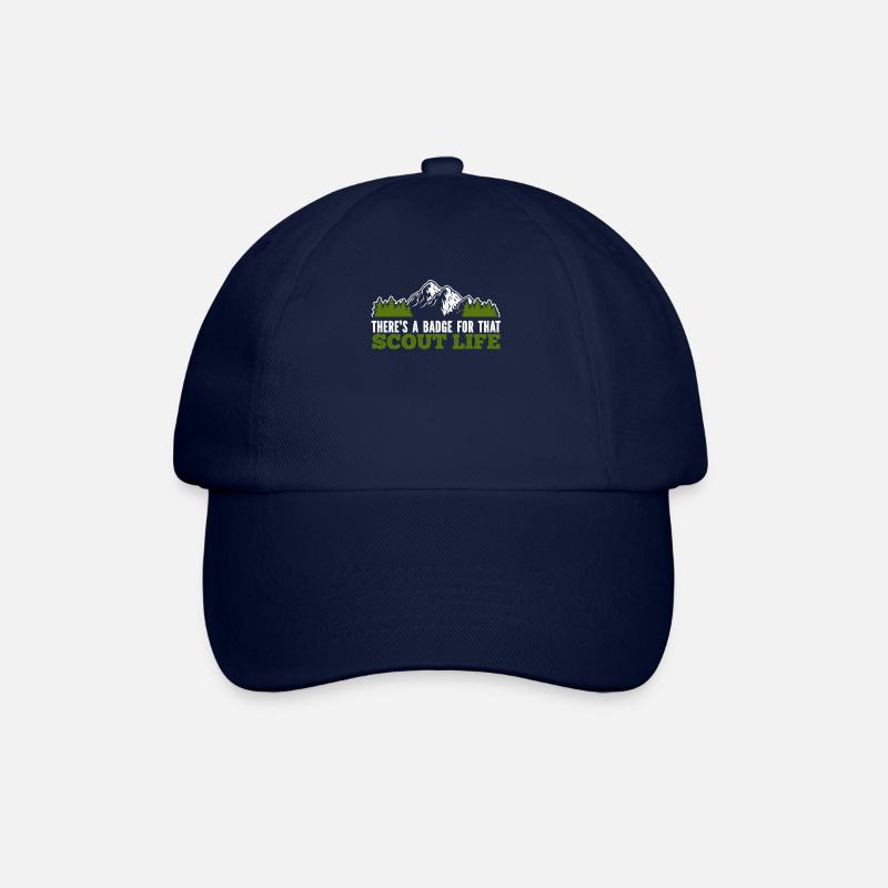 Insigne scout - Casquette classique - bleu/bleu