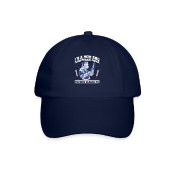 Forensisches Pflegedesign Für Die Mutter Der - Baseball Cap - blue/blue - Front