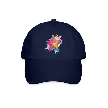 Seestern - Baseballkappe - Blau/Blau - Vorne