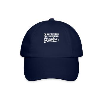 Pensioner pension - Baseball Cap - blue/blue - Front