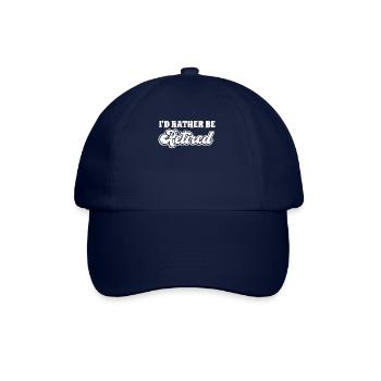 Pension de retraité drôle - Casquette classique - bleu/bleu - Devant