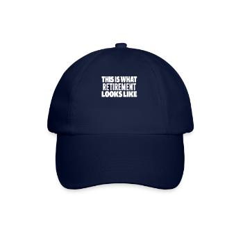 Pensioner pension - Baseball Cap - blue/blue - Front