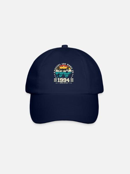 Aout 1994. Cadeau d'anniversaire août 1994. August - Casquette classique - bleu/bleu