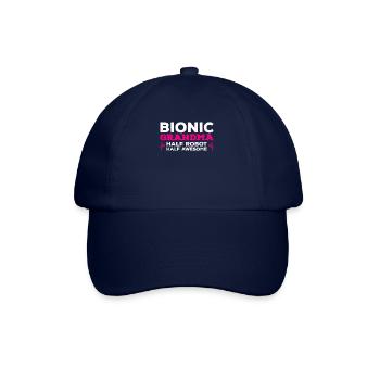 Bionisches Hüft-oma-design Für Einen Überlebenden - Casquette classique - bleu/bleu - Devant
