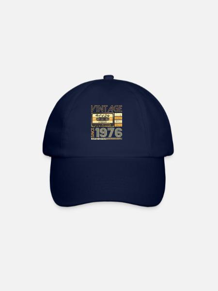 47th Birthday Man Original July Vintage 1976 - Baseball Cap - blue/blue