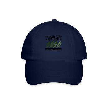Cub Scout Onkel Design Für Einen Pfadfinderführer - Baseball Cap - blue/blue - Front