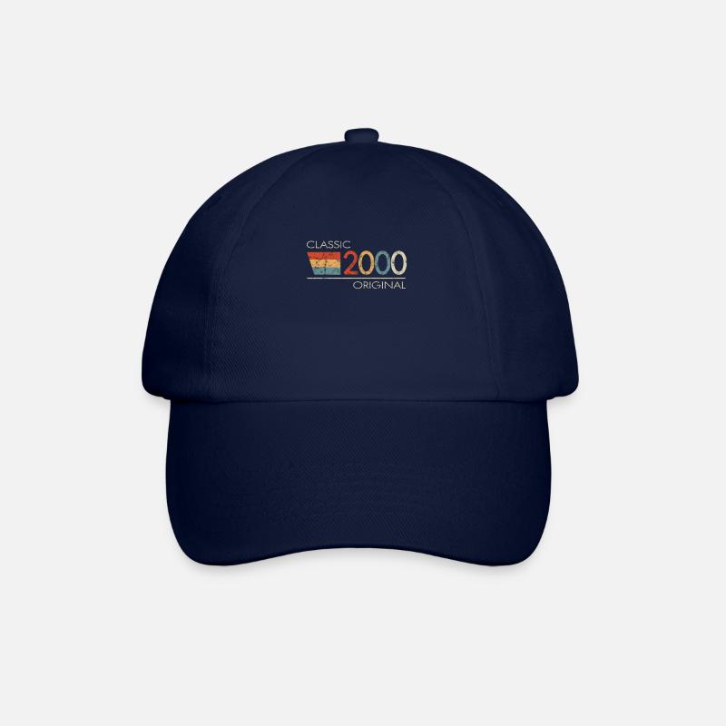 2000 Geburtstag Classic Original - Baseballkappe - Blau/Blau