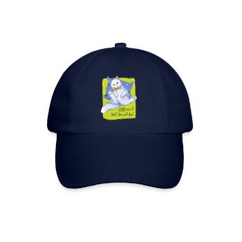 Different, but beautiful - Baseball Cap - blue/blue - Front