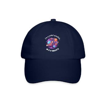 I'm a rocket scientist... in my dreams - Baseball Cap - blue/blue - Front