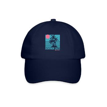 Sommer 2023 das war´s - Baseballkappe - Blau/Blau - Vorne