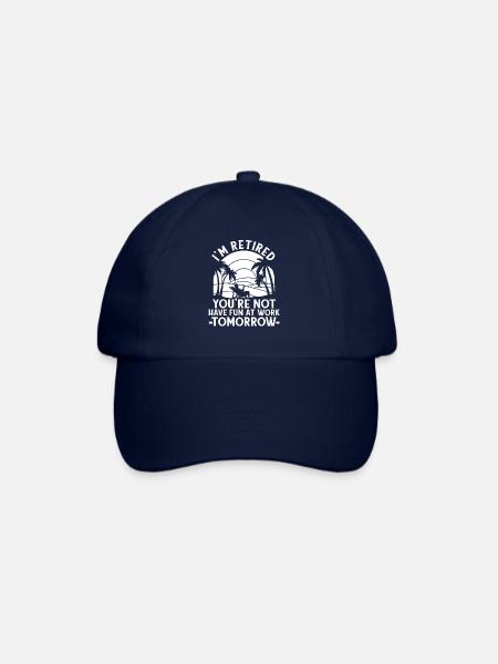 Rentner Rente Witzig - Baseballkappe - Blau/Blau