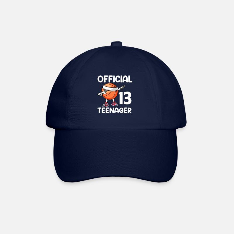 Basketball - Baseballkappe - Blau/Blau