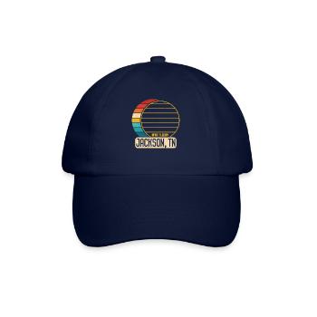 Total Solar Eclipse Tennessee Jackson EclipseJacks - Baseballkappe - Blau/Blau - Vorne