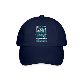 Support PTSD Awareness - Baseball Cap - blue/blue - Front
