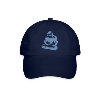 Welder silhouette during arc welding - Baseball Cap - blue/blue - Front