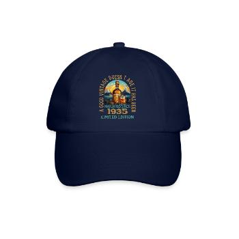 88th Birthday 1935 88 Good Vintage Whisky - Baseball Cap - blue/blue - Front