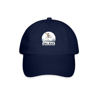 Ski papa comme un papa ordinaire mais plus cool drôle de ski - Casquette classique - bleu/bleu - Devant