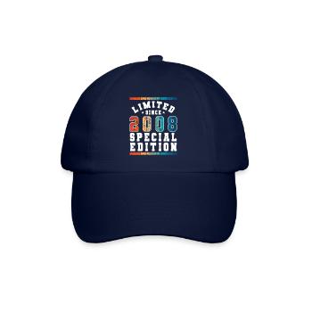 Limited Edition since 2008 Birthday Gift - Baseball Cap - blue/blue - Front