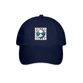 Joueur de football Drôle d’athlète Sport Amoureux du football - Casquette classique - bleu/bleu - Devant