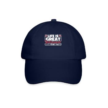 Pension de retraité drôle - Casquette classique - bleu/bleu - Devant