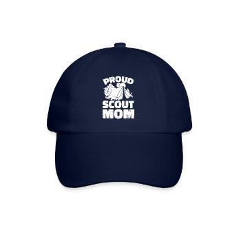 Boy Scout Mom Proud Scout Mom - Baseball Cap - blue/blue - Front