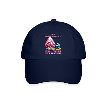 Aventure de cristal pour les explorateurs et les - Casquette classique - bleu/bleu - Devant
